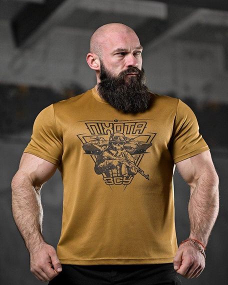 Футболка потовідвідна Піхота ЗСУ ЛР7264