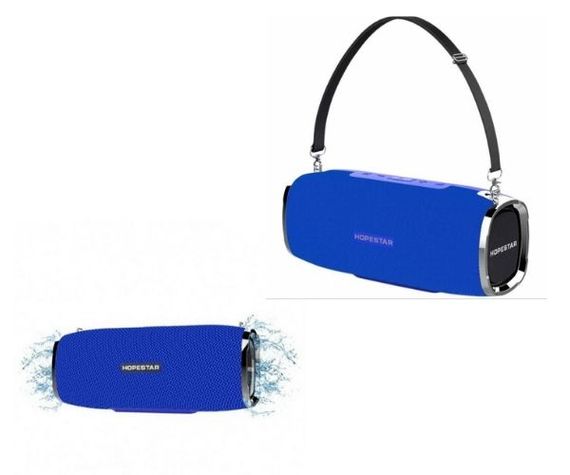 Портативна Bluetooth колонка з вологозахистом і потужністю 31 Ватт 2 * 8W + 15W HPS A6 Sea
