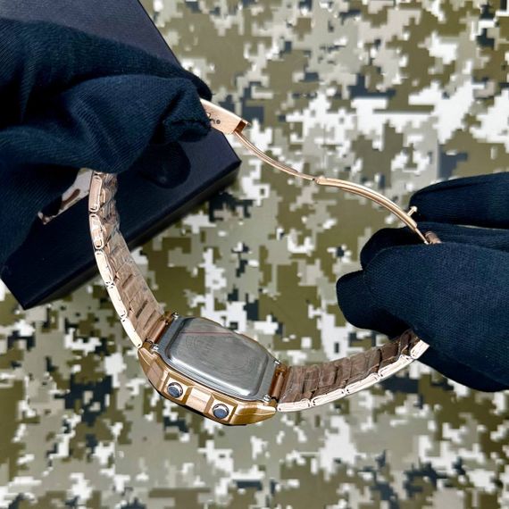 Годинник наручний Patriot 011RGUAGD Тризуб золото Рожеве Золото + Коробка. | Зображення 4