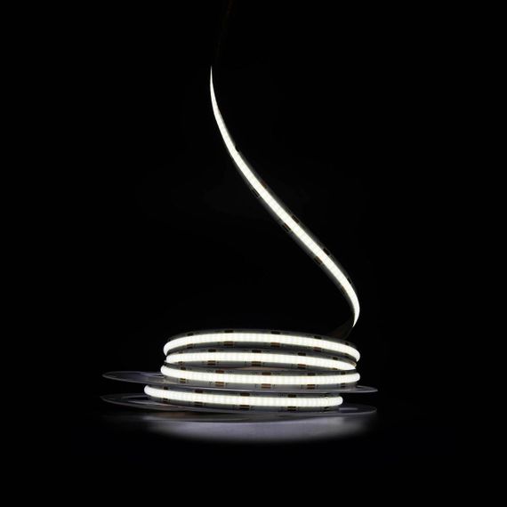 Світлодіодна LED стрічка PROLUM™ 24V COB 640LED IP20 Series "SG" Білий+Тепло-Білий (2700-6500K) | Зображення 2