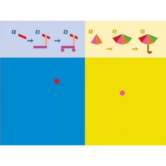 Навчальна книга "Навчалочка: Збери картинку з наклейок. Рівень 3" АРТ 19603U укр | Зображення 2