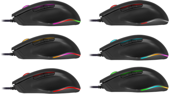 Миша Defender Wolverine GM-700L RGB, 7 кнопок, 12800 dpi (52700) | Зображення 7