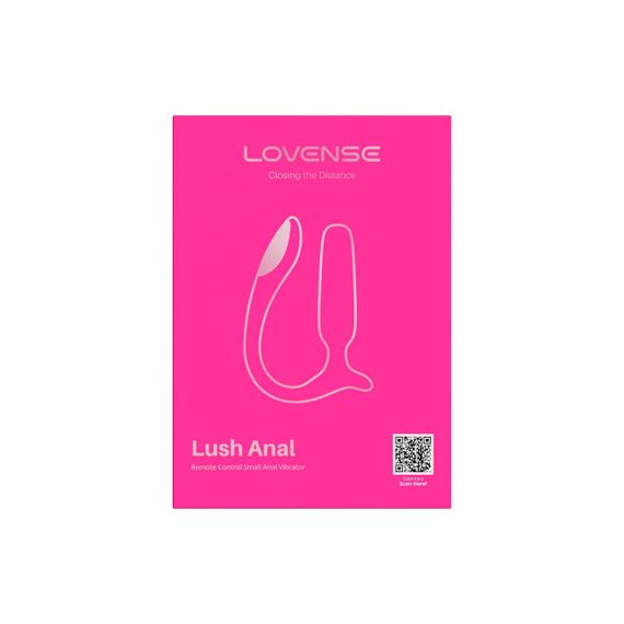 Анальна смарт-вібропробка Lovense Lush Anal, дуже потужна, LED-підсвічування Sex Aura | Зображення 9