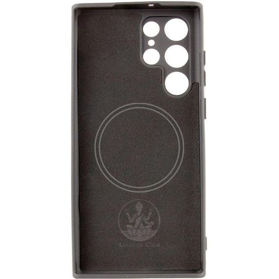 Чохол Silicone Cover Lakshmi Full Camera (AA) with MagFit для Samsung Galaxy S25 Ultra Чорний / Black | Зображення 1