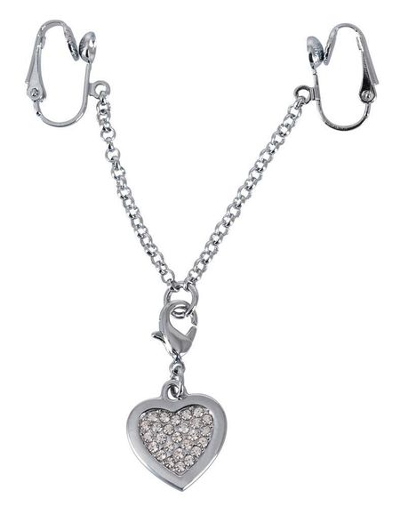 Затискач для клітора Intimate Heart-shaped Chain Sex Aura | Зображення 4
