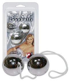 Вагінальні кульки You2Toys Basic Loveballs, срібні