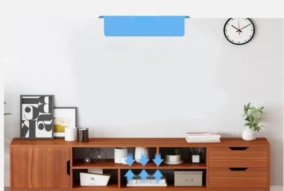 Стінка у вітальню під TV (STL-MD 81)/ Стелаж у вітальню Г30/Ш140/В41 | Зображення 2