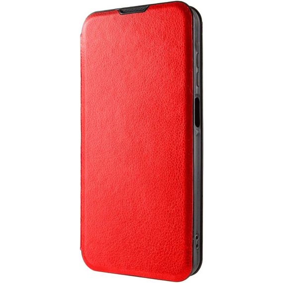 Кожаный чехол-книжка Belora для Infinix Hot 60 Pro Red
