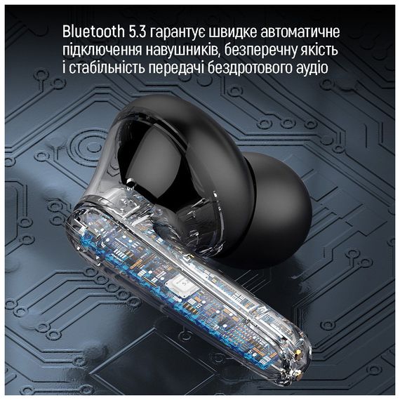 Навушники ColorWay TWS-3 Earbuds Black (CW-TWS3BK) | Зображення 9