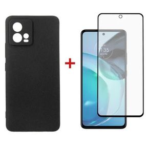 Чехол для мобильного телефона Dengos Kit for Motorola G72 case + glass (Black) (DG-KM-51) - Топ Продаж!