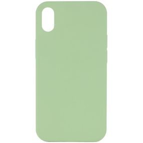 Чохол Silicone Case Full Protective (AA) NO LOGO для Apple iPhone XR (6.1") М'ятний / Mint