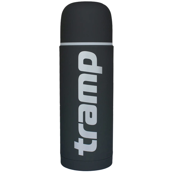 Термос Tramp Soft Touch 1 л Сірий TRC-109-grey | Зображення 1