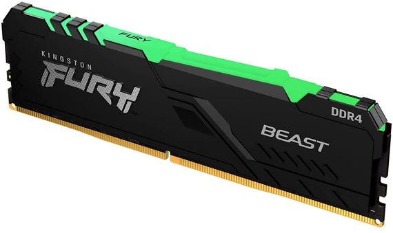Пам&#039;ять ПК Kingston DDR4 32GB 3600 FURY Beast RGB KF436C18BB2A/32 | Зображення 7