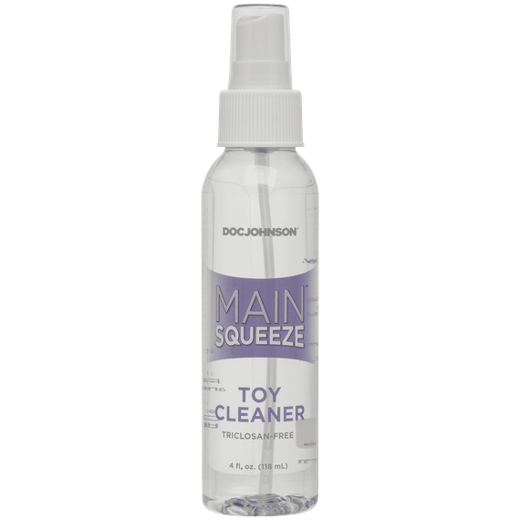Чистячий засіб для іграшок Doc Johnson Main Squeeze Toy Cleaner (118 мл) антибактеріальний | Зображення 1