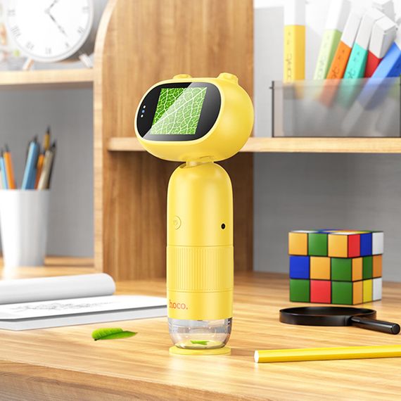 Дитячий мікроскоп Hoco DV206 Yellow | Зображення 2