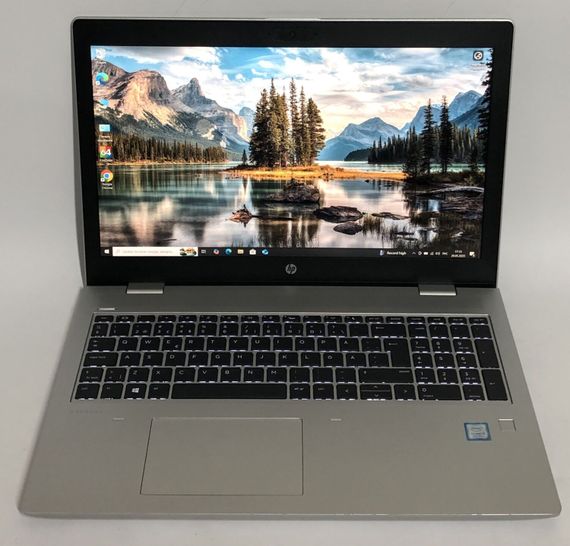 Ноутбук HP ProBook 650 G5 / 15.6" (1920x1080) IPS / Intel Core i3-8145U (2 (4) ядра по 2.1 - 3.9 GHz) / 8 GB DDR4 / 256 GB SSD / Intel UHD Graphics 620 / WebCam / Win 10 Pro б/у | Зображення 1