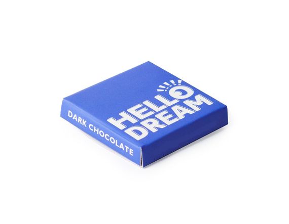 Шоколад с предсказаниями Hello Dream, конверт (черный 5г) | Зображення 2