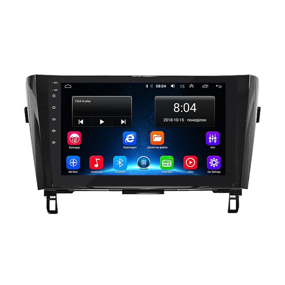 Штатна магнітола Lesko для Nissan Rogue II 2013-2016 екран 10" 2/32Gb/ Wi-Fi Optima GPS Android