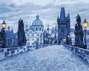 Картина за номерами "Таємнича Прага" KHO3613 40х50