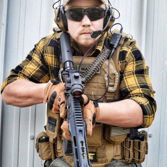 Тактические очки Очки для военных Очки баллистические Swiss Eye Raptor Black Очки для стрельбы | Зображення 4