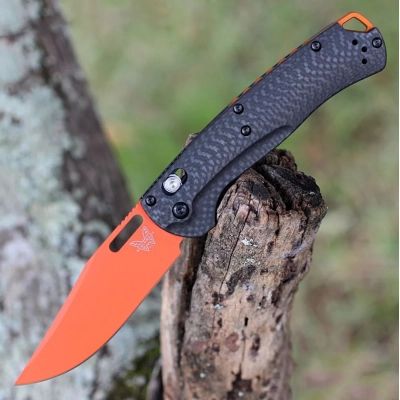 Нож Benchmade Taggedout Orange Carbon Fiber (15535OR-01) | Зображення 6