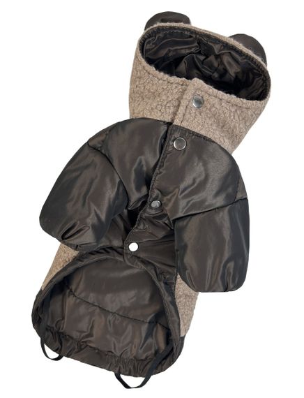 Куртка Teddy коричнева K-77 | Зображення 6