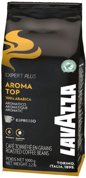 Кофе в зернах Lavazza Aroma Top 100% Арабика 1кг Италия Лавацца Арома ТОП