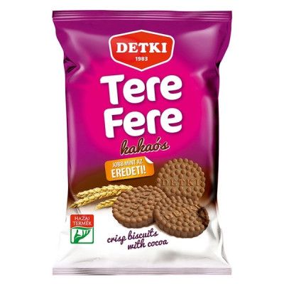 Детское печенье Detki TERE-FERE хрустящее с какао,180 г (5997380360129) - Топ Продаж!