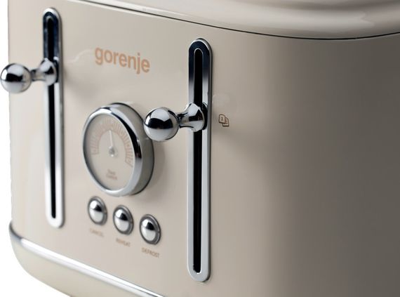 Тостер Gorenje T2300CLIN 1150 Вт бежевий | Зображення 1