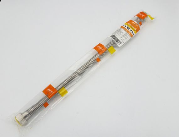Шланг нерж.гофрований для ГАЗУ 3/4" 0,6 м ВВ ASCO 100 шт. | Зображення 1