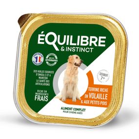 Корм Equilibre & Instinct влажный для пожилых собак с курицей 300 гр