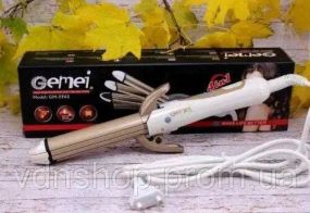 Стайлер для волосся 4 в 1 Gemei GM-2962, плойка, праска, гофре