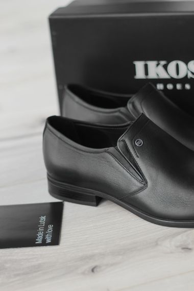 Шкіряні чоловічі туфлі - мінімалізм, який підкреслює статус 39 розмір | Зображення 3