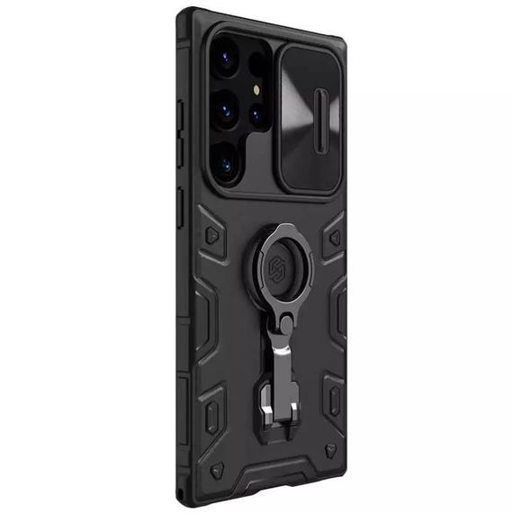 TPU+PC чохол Nillkin CamShield Armor Pro no logo (шторка на камеру) для Samsung Galaxy S23 Ultra | Зображення 2