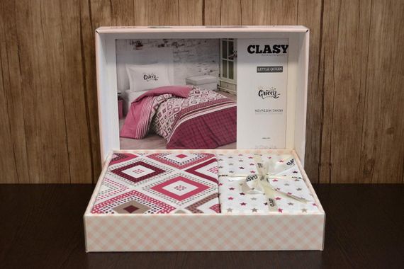 Дитяча постільна білизна Clasy Ranforce 160х220 Little Queen | Зображення 3