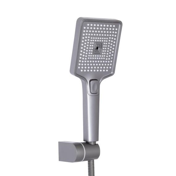 Смеситель для ванны Qtap Presto (c душевым гарнитуром) QTPRE259GRP45584 Graphite | Зображення 4