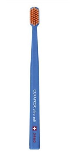 Зубна щітка Curaprox CS 5460 "Ultra Soft", d 0,10 мм. Темно-синій з помаранчевим (DBO)
