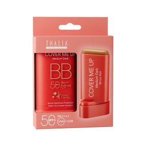 Солнцезащитный ВВ крем-стик Thalia для лица с SPF 50 Medium Dark 20 мл