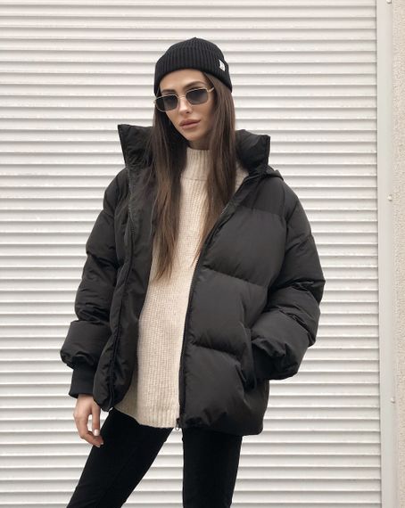 Пуховик Puffer черный