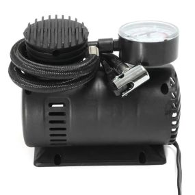 Портативный воздушный насос 12в Air Compressor, Черный компрессор для автомобильных шин   скидка