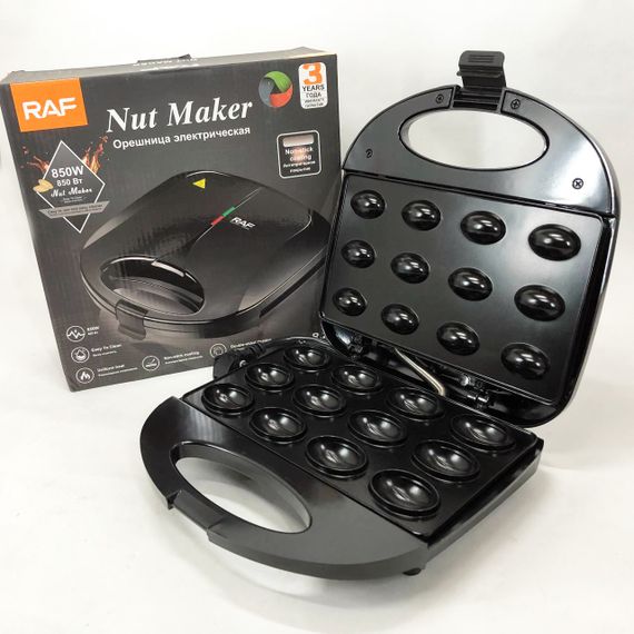 Функціональна вафельниця RAF R.246 750 Вт, Електронна вафельниця, Електровафельниця для тонких вафель IR-84 | Зображення 2