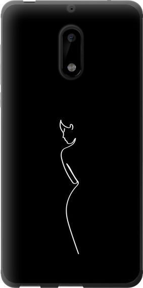 Чехол на Nokia 6 Силуэт1 "4590u-898-17620"