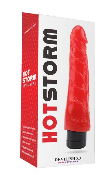 Реалистичный вибратор - Hot Storm Devilish X3 sexstyle | Зображення 1