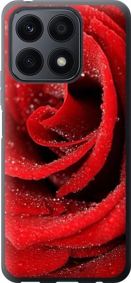 Чехол на Huawei Honor X8a Красная роза "529u-2963-17620"