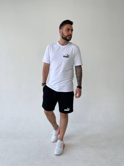 Чоловічий літній костюм Puma білий | Зображення 4