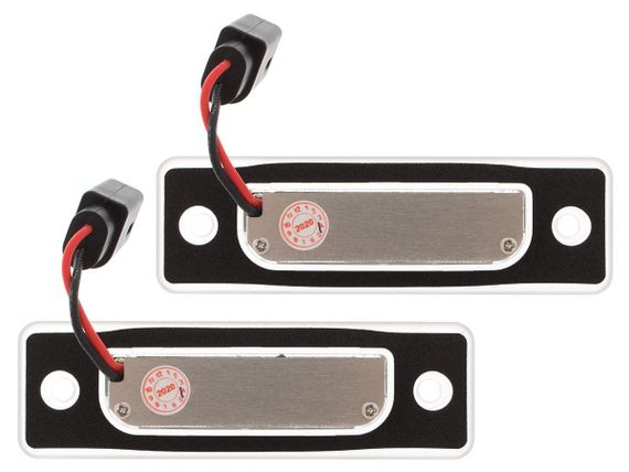 BMW 5 E34 СЕДАН (88-95) світлодіодні LED лампи підсвічування номерного знака (2 шт комплект), БМВ е34 | Зображення 1