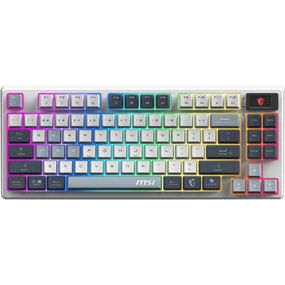 Клавиатура механическая MSI FORGE GK600 TKL W SKY UA 104key S11-43UAP01-HH9