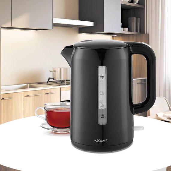 Електрочайник Maestro MR-022-BLACK, 2.2 л, 2200 Вт | Зображення 1
