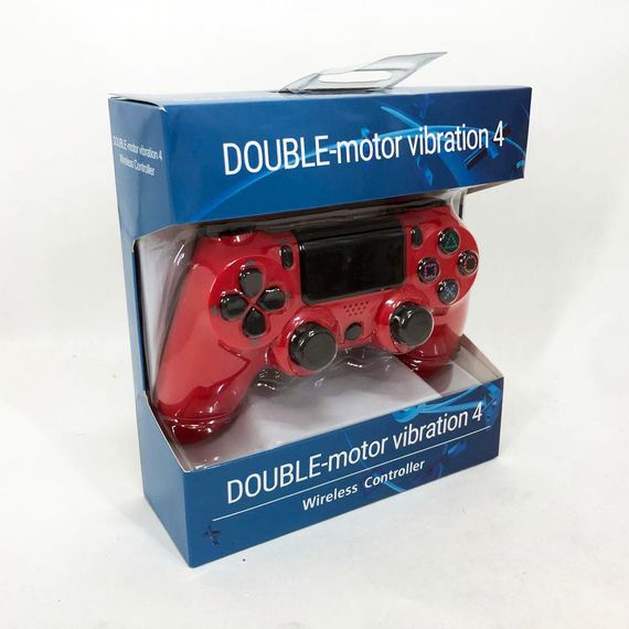 Джойстик DOUBLESHOCK для PS 4, игровой беспроводной геймпад PS4/PC аккумуляторный джойстик. Цвет: красный VA-26 | Зображення 4