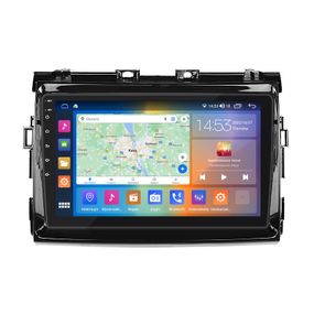 Штатная магнитола 9" Lesko для Toyota Estima III Рестайлинг 2 2012-2016 4/64Gb CarPlay 4G Wi-Fi GPS Prime